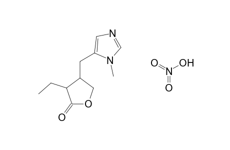 3-ETHYL-4-(3-METHYL-3H-IMIDAZOL-4-YLMETHYL)-DIHYDRO-FURAN-2-ONE