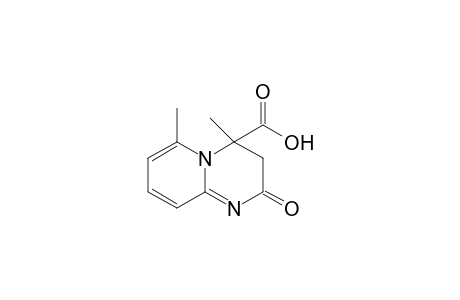 2H-Pyrido[1,2-a]pyrimidine-4-carboxylic acid, 4,6-dimethyl-2-oxo-3,4-dihydro-