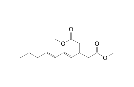 3-(Hepta-1,3-dien-1-yl)pentanedioic acid, dimethyl ester