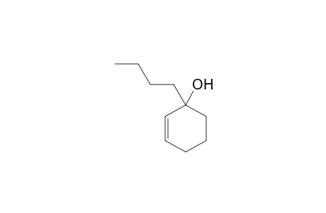 2-Cyclohexen-1-ol, 1-butyl-