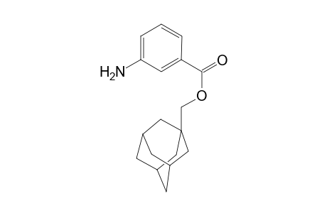 Tricyclo[3.3.1.1~3,7~]decane-1-methanol, 3-aminobenzoate