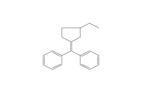 [(3-Ethylcyclopentylidene)(phenyl)methyl]benzene