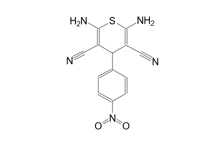 2,6-diamino-4-(4-nitrophenyl)-4H-thiopyran-3,5-dicarbonitrile