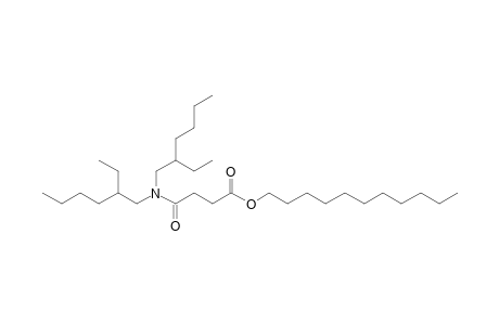 Succinic acid, monoamide, N,N-di(2-ethylhexyl)-, undecyl ester