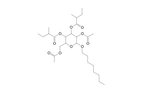 2,6-DIACETYL-3,4-DIMETHYLBUTYL-1-O-OCTYLGLUCOPYRANOSIDE