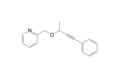 2-(4-Phenylbut-3-yn-2-yloxymethyl)pyridine