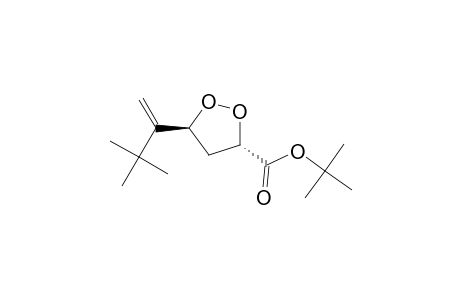 1,2-Dioxolane-3-carboxylic acid, 5-(2,2-dimethyl-1-methylenepropyl)-, 1,1-dimethylethyl ester, trans-