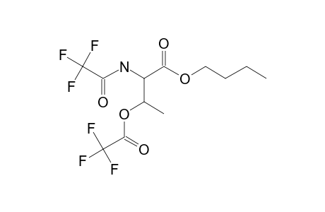 Threonine, N,o-di(trifluoroacetyl)-, N-butyl ester