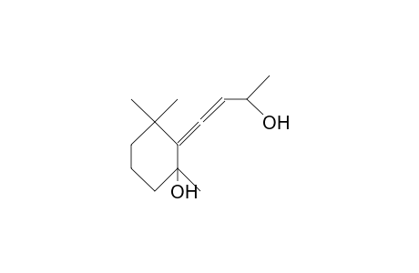 CYCLOHEXANOL, 2-(3-HYDROXY-1-BUTENYLIDENE)-1,3,3-TRIMETHYL-