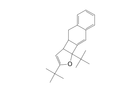 2,9B-DI-TERT.-BUTYL-3A,3B,4,9B-TETRAHYDRONAPHTHO-[2',3':3,4]-CYCLOBUTA-[1,2-B]-FURAN