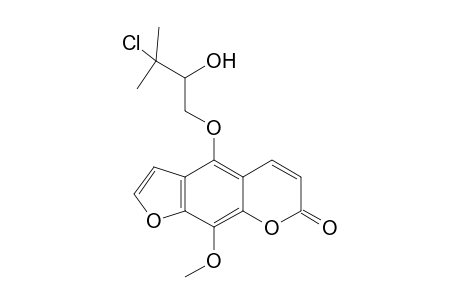 5-O-(3-Chloro-2-hydroxy-3-methylbutyl)-8-methoxypsoralen