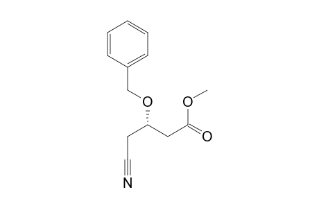 (S)-(+)-methyl 3-o-benzyl-4-cyanobutanoate