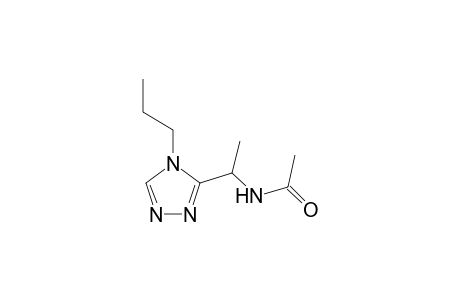 Acetamide, N-[1-(4-propyl-4H-[1,2,4]triazol-3-yl)ethyl]-