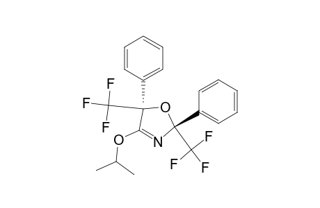 TRANS-2,5-DIHYDRO-4-ISOPROPOXY-2,5-DIPHENYL-2,5-BIS-(TRIFLUOROMETHYL)-1,3-OXAZOLE