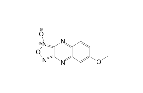 6(7)-METHOXYFURAZANO-[3,4-B]-QUINOXALINE-1-OXIDE