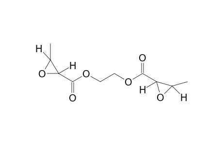 2,3-epoxybutyric acid, ethylene ester
