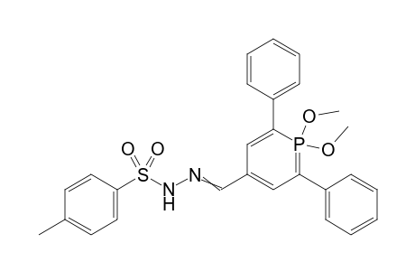 1,1-Dimethoxy-2,6-diphenyl-lambda5-phosphorin-4-carbaldehyde p-tosylhydrazone