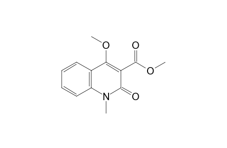 1,2-dihydro-4-methoxy-1-methyl-2-oxo-3-quinolinecarboxylic acid, methyl ester