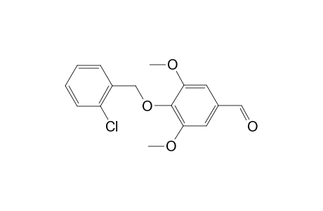 Benzaldehyde, 4-(2-chlorobenzyloxy)-3,5-dimethoxy-