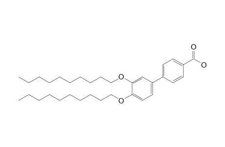 4-(3,4-Didecyloxyphenyl)benzoic acid