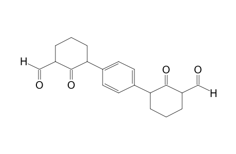 Benzene, 1,4-bis(3-formylcyclohexan-2-one-1-yl)-