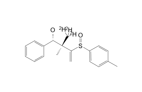 (1S,2R)-2-METHYL-1-PHENYL-3-(4-METHYLPHENYLSULFINYL)-2-TRIDEUTERIOMETHYL-3-BUTEN-1-OL