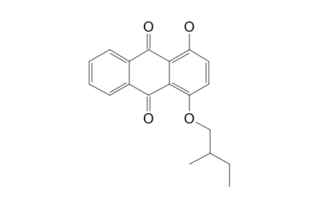 Quinizarin, o-(2-methylbutyl)-