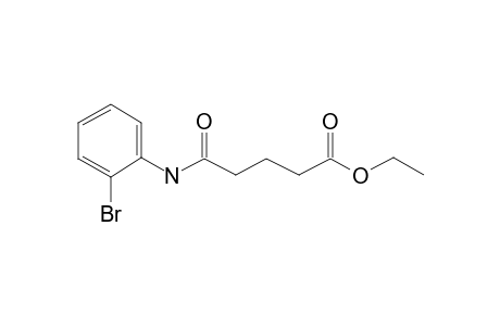 Glutaric acid, monoamide, N-(2-bromophenyl)-, ethyl ester