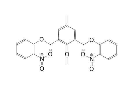 2-Methoxy-5-methyl-1,3-bis[(2-nitrophenoxy)methyl]benzene