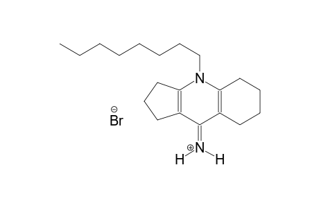 9H-cyclopenta[b]quinolin-9-iminium, 1,2,3,4,5,6,7,8-octahydro-4-octyl-, bromide