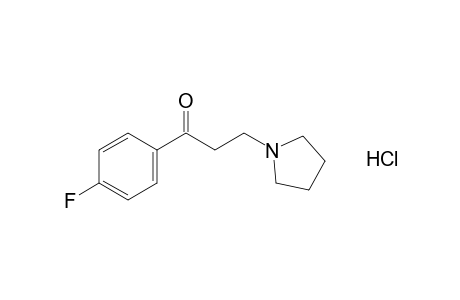 4'-fluoro-3-(1-pyrrolidinyl)propiophenone, hydrochloride