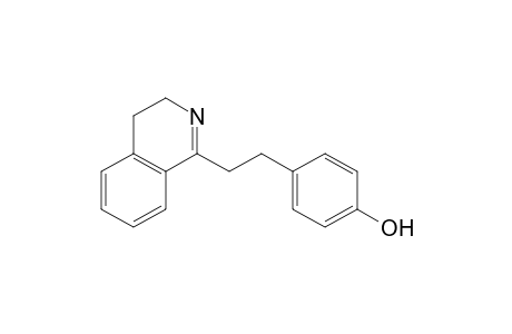 p-[2-(3,4-dihydro-1-isoquinolyl)ethyl]phenol