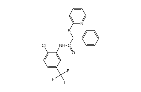 6'-CHLORO-2-PHENYL-2-[(2-PYRIDYL)THIO]-alpha,alpha,alpha-TRIFLUORO-m-ACETOTOLUIDIDE