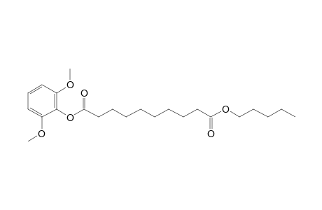 Sebacic acid, 2,6-dimethoxyphenyl pentyl ester