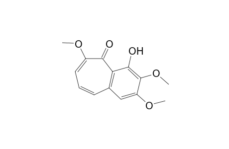 4-hydroxy-2,3,6-trimethoxy-5H-benzocyclohepten-5-one