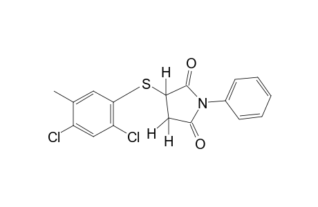 2-[(4,6-dichloro-m-tolyl)thio]-N-phenylsuccinimide