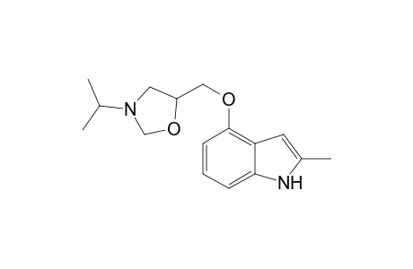 4-((3-isopropyl-2,3,4,5-tetrahydrooxazol-5-yl)methoxy)-2-methylindole