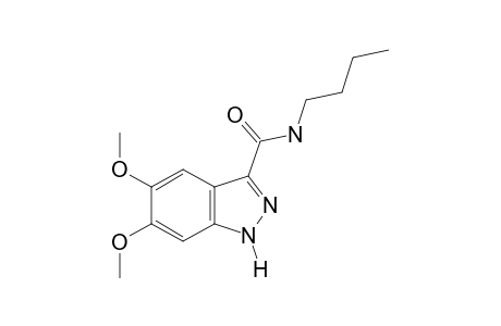 N-butyl-5,6-dimethoxy-1H-indazole-3-carboxamide
