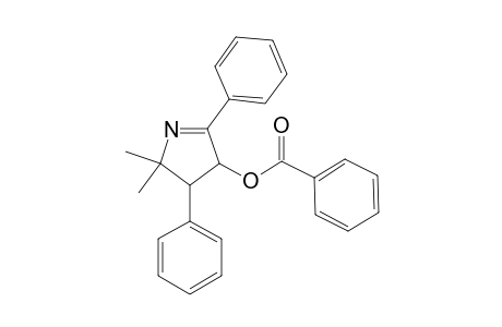 3-BENZOYLOXY-5,5-DIMETHYL-2,4-DIPHENYL-1-PYRROLINE