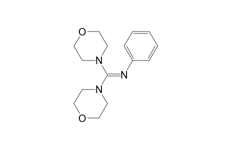 (Di-morpholin-4-yl-methylene)(phenyl)amine