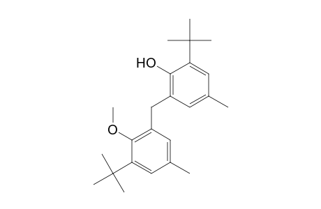2-tert-Butyl-6-(3-tert-butyl-2-methoxy-5-methylbenzyl)-4-methylphenol