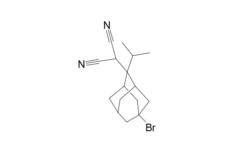 (E)-2-Isopropyl-5-bromo-2-dicyanomethyladamantane