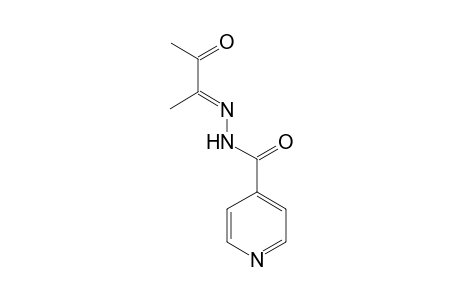 isonicotinic acid, (1-methyl-2-oxopropylidene)hydrazide