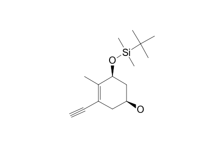 (3S,5S)-3-[(TERT.-BUTYLDIMETHYLSILYL)-OXY]-1-ETHYNYL-5-HYDROXY-2-METHYLCYCLOHEX-1-ENE