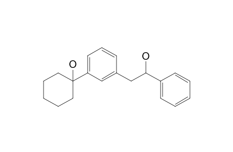 1-[3-(2-Hydroxy-2-phenylethyl)phenyl]-1-cyclohexanol