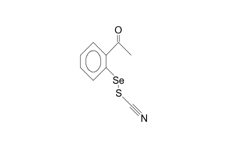 2-Acetyl-benzeneselenenyl thiocyanate