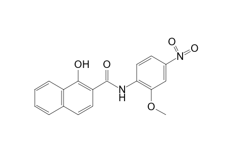 1-hydroxy-4'-nitro-2-naphth-o-anisidide