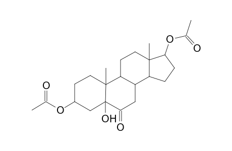 Androsta-3,5,17-triol-6-one, 3,17-diacetate