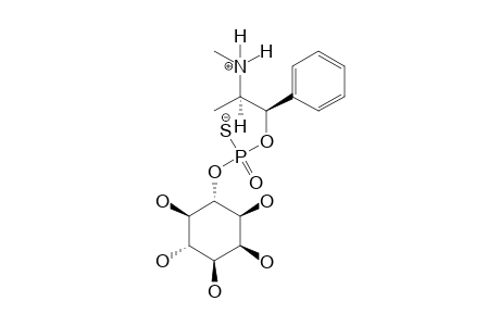 (1S,2R)-(2-METHYLAMINO-1-PHENYLPROPYL)-4-MYO-INOSITOL-(R(P))-[(16)O,(16)O]-THIOPHOSPHATE