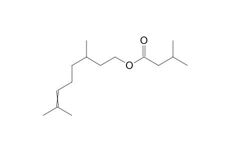 Citronellyl isovalerate